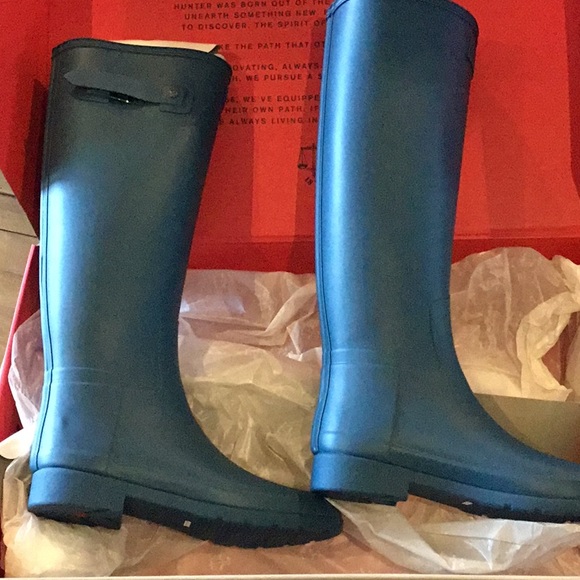 Hunter Refined Slim Fit Tall Rain Boots - Picture 4 of 5